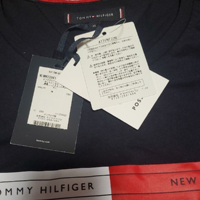 TOMMY HILFIGER(トミーヒルフィガー)のトミーヒルフィガー　メンズTシャツ　XL メンズのトップス(Tシャツ/カットソー(半袖/袖なし))の商品写真