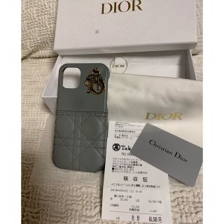 クリスチャンディオール(Christian Dior)のディオール LADY DIOR iPhone12 PROスマホケース　正規品(ボトル・ケース・携帯小物)