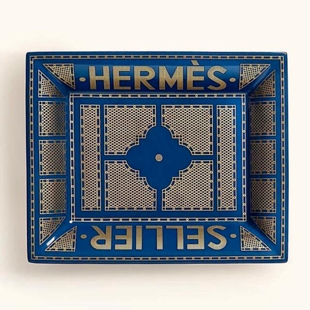 Hermes(エルメス)の【新品・未開封品】エルメス チェンジ・トレイ エルメス・セリエ 小物入れ 飾り皿 インテリア/住まい/日用品のインテリア小物(小物入れ)の商品写真