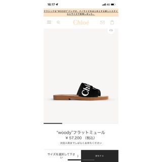 クロエ(Chloe)の【完売品】Chloe サンダル(サンダル)