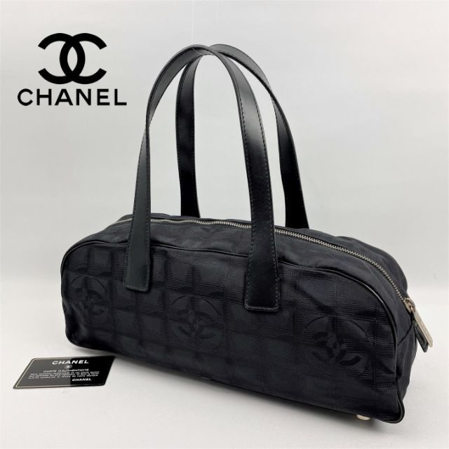 ■CHANEL■ニュートラベルライン ハンドバック ミニボストンバッグ カード付