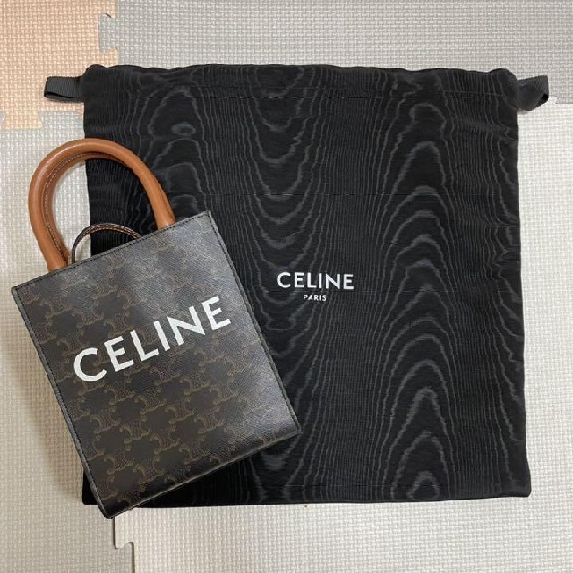 売れ筋商品 セリーヌ CELINE - celine トリオンフ2way レザー バッグ ミニ ショルダーバッグ 売れ筋商品 セリーヌ CELINE - celine トリオンフ2way レザー バッグ ミニ ショルダーバッグ