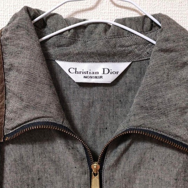 ◆Christian Dior◆トップス◆ブラウン◆ジップアップパーカー◆