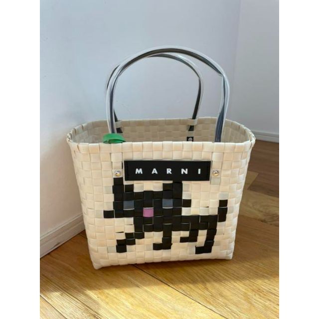 新品 MARNI マルニ アニマルバッグ ブラックキャット