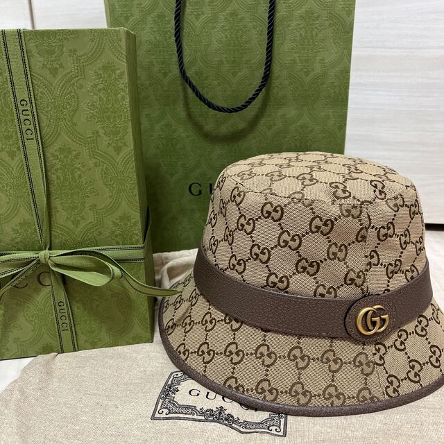 GUCCI キャンバスハット-