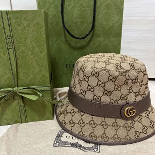 グッチ(Gucci)のGGキャンバス フェドラハット(ハット)