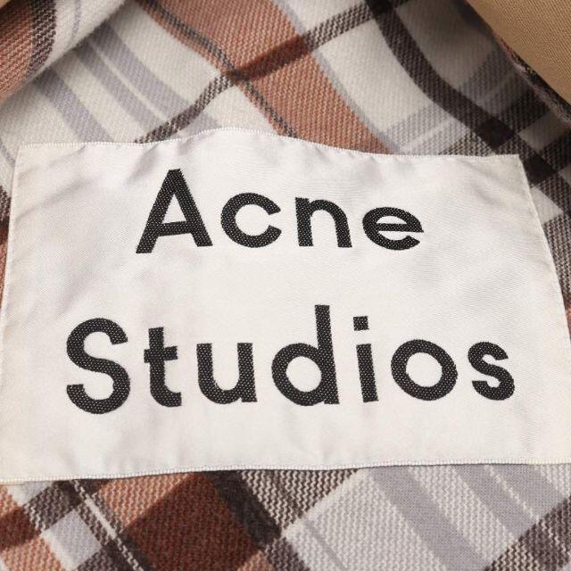 ACNE(アクネ)のアクネストゥディオズ オーバーサイズ トレンチコート ベージュ レディースのジャケット/アウター(トレンチコート)の商品写真