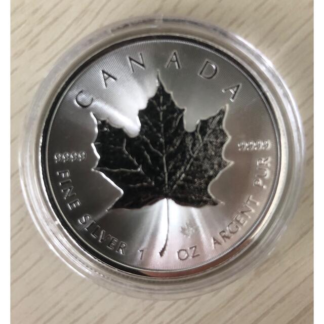カナダ メイプルリーフ銀貨　2022年