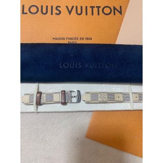 ルイヴィトン(LOUIS VUITTON)の【夏SALE】ルイヴィトンタンブール　ベルト(腕時計)