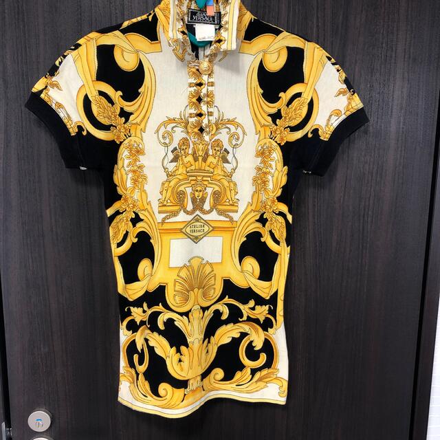 Gianni Versace(ジャンニヴェルサーチ)のベルサーチ　レディースポロシャツ レディースのトップス(ポロシャツ)の商品写真