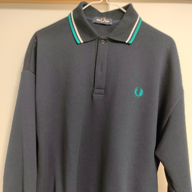 FRED PERRY × BEAMS / 別注　ロングスリーブ　ピケ　ポロ 1