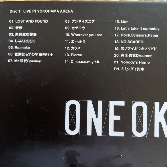 ONE OK ROCK - “残響リファレンス”TOUR in YOKOHAMA ARENA DVDの通販 by パナ206's  shop｜ワンオクロックならラクマ