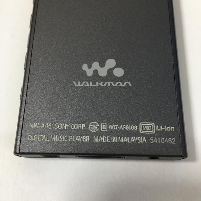 スマホ/家電/カメラソニー ウォークマン Aシリーズ 32GB NW-A46HN B