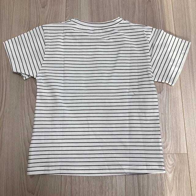 【新品】ベビー用Tシャツ2種 キッズ/ベビー/マタニティのキッズ服女の子用(90cm~)(Tシャツ/カットソー)の商品写真