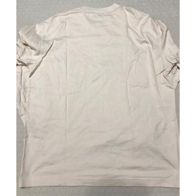 UNIQLO(ユニクロ)のUNIQLO U ユニクロ ユー クルーネック Tシャツ 長袖 ナチュラル XL メンズのトップス(Tシャツ/カットソー(七分/長袖))の商品写真
