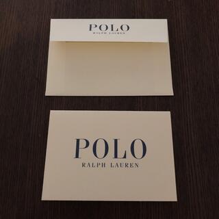 ラルフローレン(Ralph Lauren)の新品　ラルフローレン メッセージカード　ショッパー　紙袋(ショップ袋)