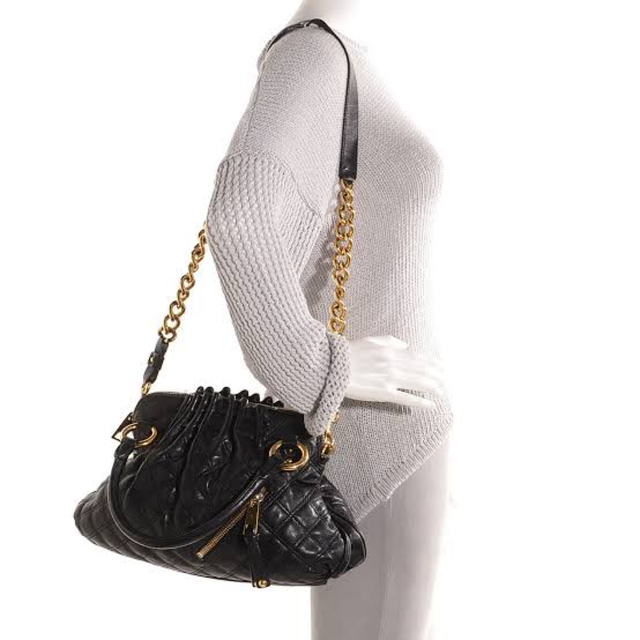 MARC JACOBS マークジェイコブス キルティング ショルダー バッグ 売上倍増 マークジェイコブス バック お安くしました ハンドバッグ
