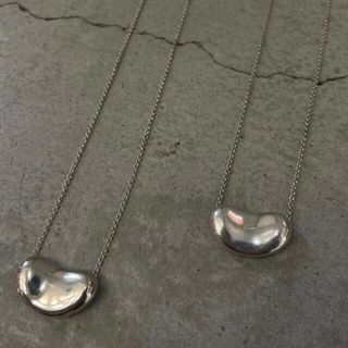 ティファニー(Tiffany & Co.)のTiffany by SILVER BEAN PENDANT Previous(ネックレス)