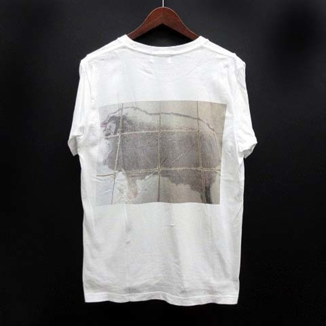 FACTOTUM(ファクトタム)のファクトタム FACTOTUM バックプリント Tシャツ カットソー 半袖 白 メンズのトップス(Tシャツ/カットソー(半袖/袖なし))の商品写真