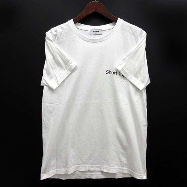 FACTOTUM(ファクトタム)のファクトタム FACTOTUM バックプリント Tシャツ カットソー 半袖 白 メンズのトップス(Tシャツ/カットソー(半袖/袖なし))の商品写真