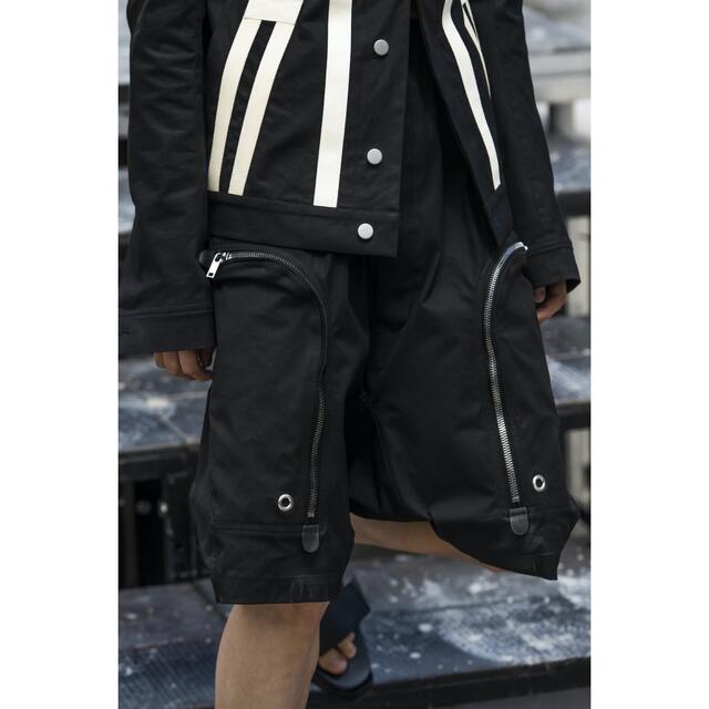 パンツRICK OWENS BAUHAUS POD SHORT BLACK 48