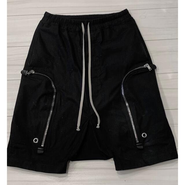 RICK OWENS BAUHAUS POD SHORT BLACK 48 RICK OWENS BAUHAUS POD SHORT BLACK 48