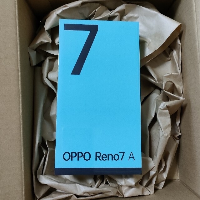 未開封 新品 oppo reno 7 A ドリームブルー