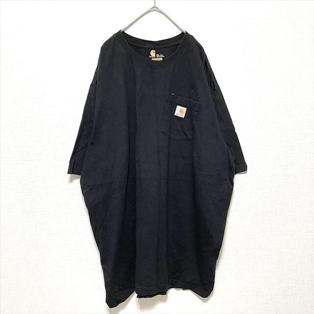 carhartt(カーハート)の90s 古着 カーハート Tシャツ ゆるダボ オーバーサイズ 2XL メンズのトップス(Tシャツ/カットソー(半袖/袖なし))の商品写真