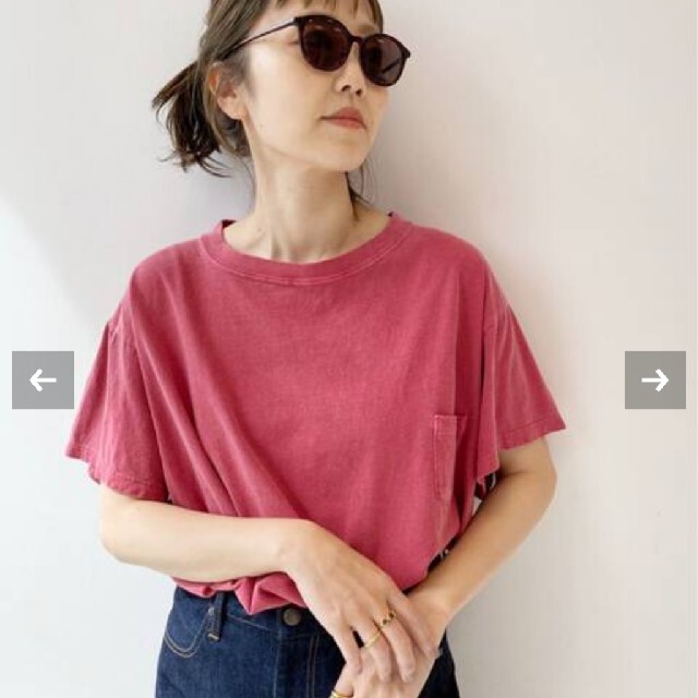 Plage(プラージュ)のCALUX Tシャツ プラージュ レディースのトップス(Tシャツ(半袖/袖なし))の商品写真