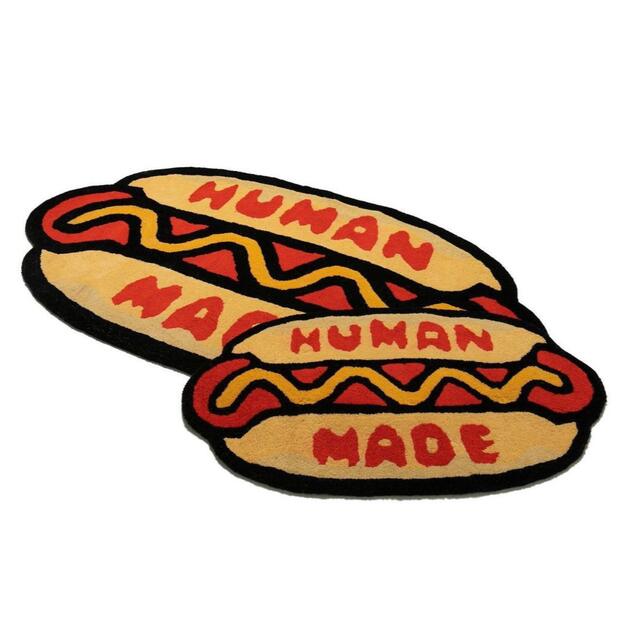 human made ホットドッグ　ラグ　セット