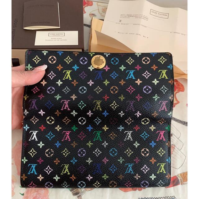 LOUIS VUITTON(ルイヴィトン)のルイヴィトン　マルチカラー　ブラック　長財布 メンズのファッション小物(長財布)の商品写真