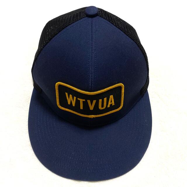 wtaps メッシュ キャップ ネイビー