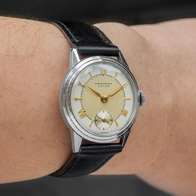 SEIKO - (489) 稼働美品 セイコー スモセコ クロノメーター 手巻き 1955年製の通販 by Vintage Tokyo