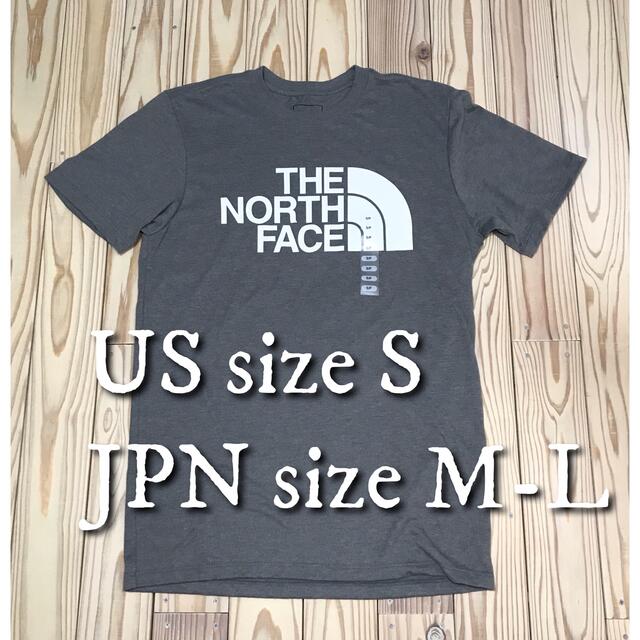 THE NORTH FACE(ザノースフェイス)の再値下げ、未使用THE NORTH FACE ロゴ T、グレー、JPN/M-L メンズのトップス(Tシャツ/カットソー(半袖/袖なし))の商品写真