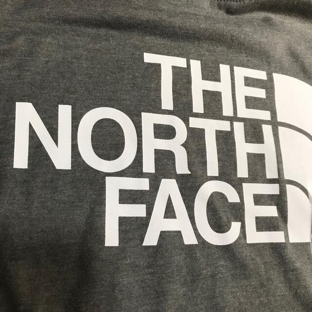 THE NORTH FACE(ザノースフェイス)の再値下げ、未使用THE NORTH FACE ロゴ T、グレー、JPN/M-L メンズのトップス(Tシャツ/カットソー(半袖/袖なし))の商品写真