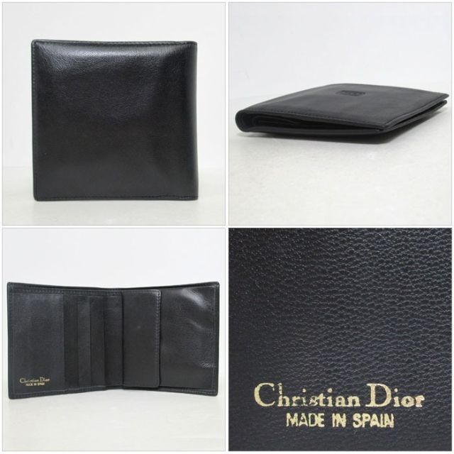 待望☆】 【新品】DIOR ディオール 財布 二つ折り コインケース付 折り財布