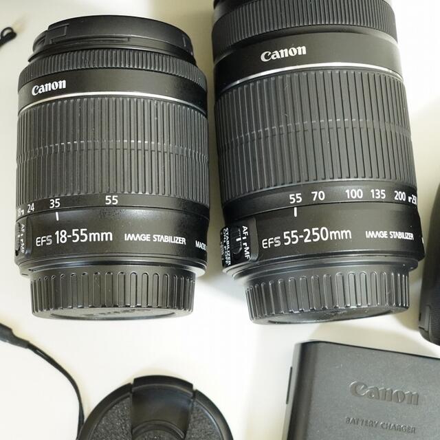 ディスク様専用】Canon EOS Kiss X7 Wレンズキット ディスク様専用】Canon EOS Kiss X7 Wレンズキット