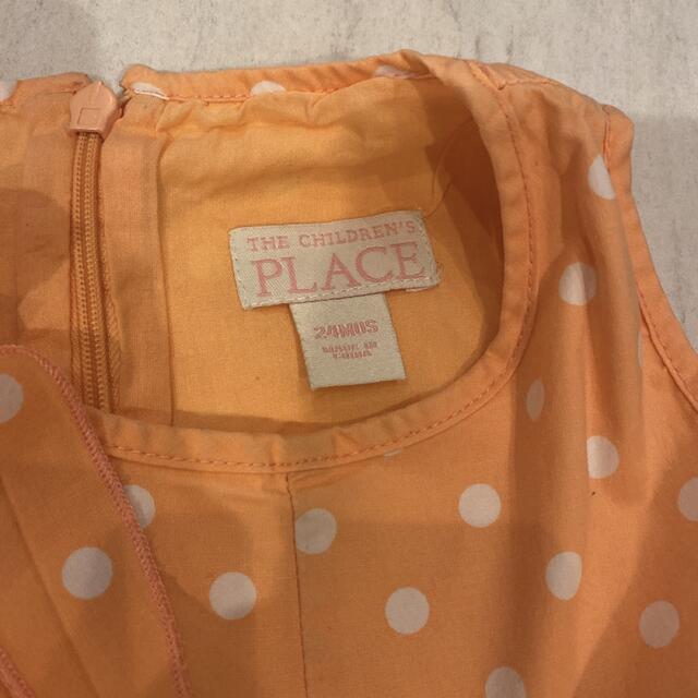 GYMBOREE(ジンボリー)のchildren's PLACE ワンピース ドット　24months 2歳 キッズ/ベビー/マタニティのキッズ服女の子用(90cm~)(ワンピース)の商品写真