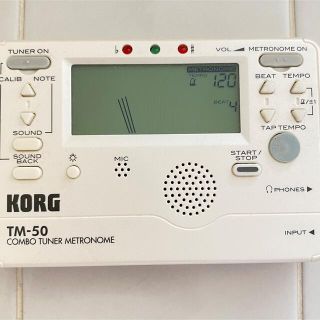 コルグ(KORG)のKORG TM-50 TUNER METRONOME【中古】(その他)