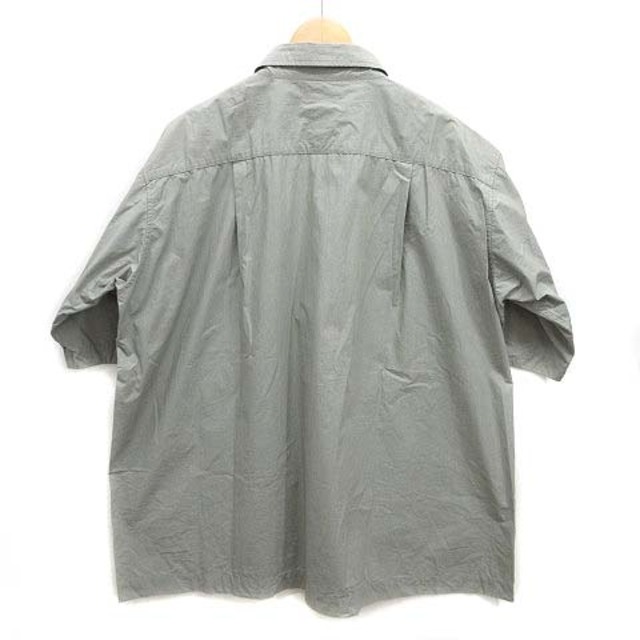 トゥジュー TOUJOURS オーバーサイズ タイプライター シャツ ブラウス