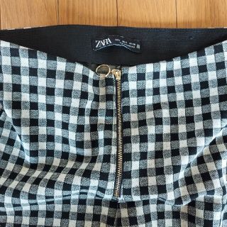 ザラ(ZARA)のkaaa様専用　ZARA　ギンガムチェックパンツ【S】(カジュアルパンツ)