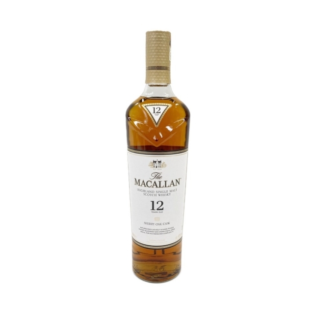 〇〇The MACALLAN マッカラン SHERRY OAK CASK 12 ウイスキー 未開栓