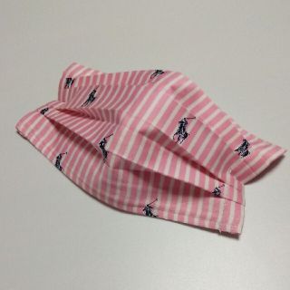 ラルフローレン(Ralph Lauren)のマスクカバー・インナーマスク(ピンクストライプRL)(その他)