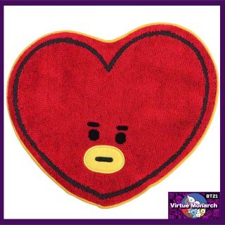 ビーティーイシビル(BT21)のBT21 ハンカチタオル 制菌 ダイカット ミニタオル TATA BTS(ハンカチ)