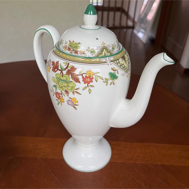 WEDGWOOD(ウェッジウッド)の【希少品】ウェッジウッド★タマリスク★珈琲ポット　セット インテリア/住まい/日用品のキッチン/食器(食器)の商品写真