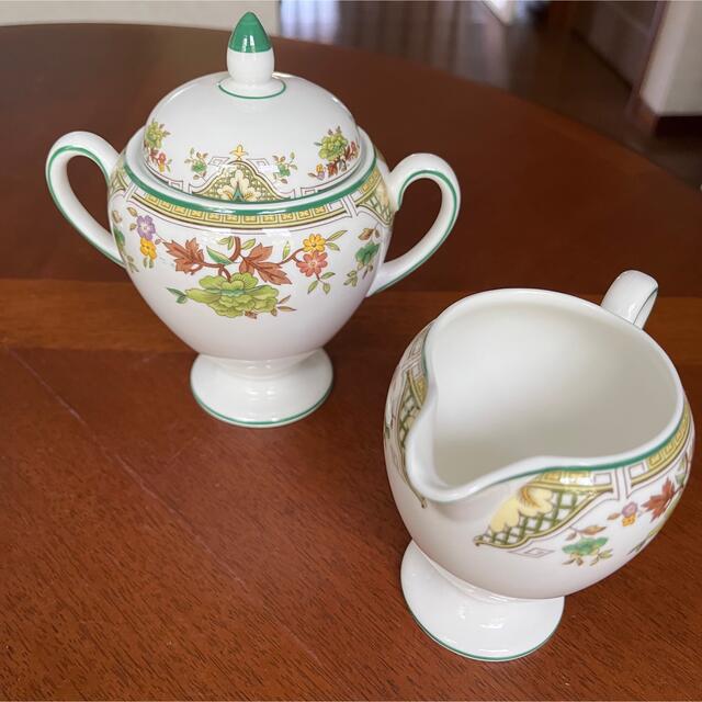 WEDGWOOD(ウェッジウッド)の【希少品】ウェッジウッド★タマリスク★珈琲ポット　セット インテリア/住まい/日用品のキッチン/食器(食器)の商品写真