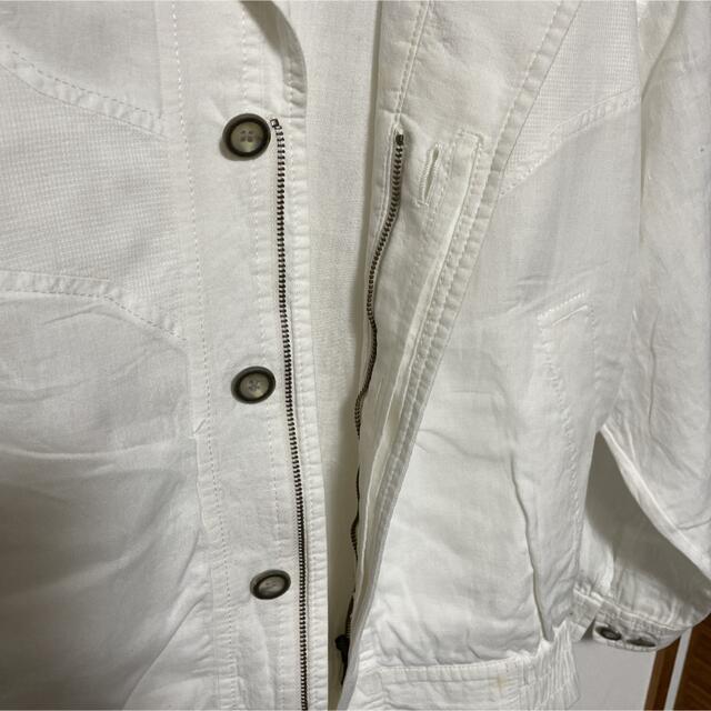 RAIKA(ライカ)のライカホワイトジャンパー メンズのジャケット/アウター(ブルゾン)の商品写真
