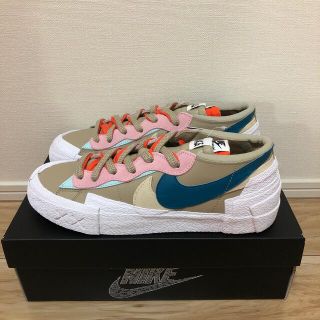 ナイキ(NIKE)のsacai blazer low kaws(スニーカー)