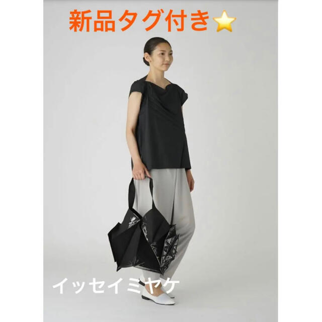 【イッセイミヤケバック新品★タグ付き】日本製ハンドバックSTANDARD BAG