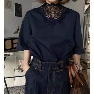 アメリヴィンテージ(Ameri VINTAGE)の空様  ameri vintage medi lace neck blouse (シャツ/ブラウス(半袖/袖なし))